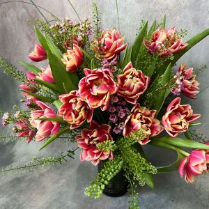 Double 'Peony'  Tulip - Bouquet