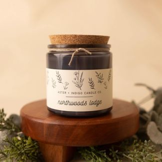 Aster + Indigo Candle: Northwoods Lodge