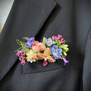 Colorful Collection: Pocket Boutonniere 