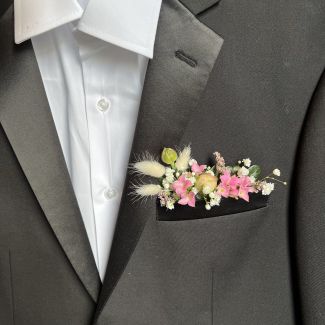 Blush Collection: Pocket Boutonniere 
