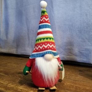 Nordic Skiing Gnome