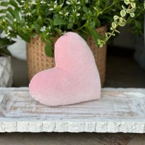 Pink Velvet Heart