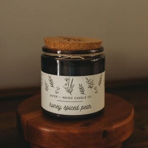 Aster + Indigo Candle: Honey Spiced Pear